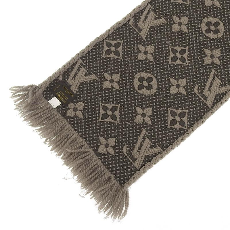 ルイヴィトン　マフラー　ブラウン　エシャルプ・ロゴマニア（M72242） LOUIS VUITTON（ルイ・ヴィトン） エシャルプロゴマニア マフラー