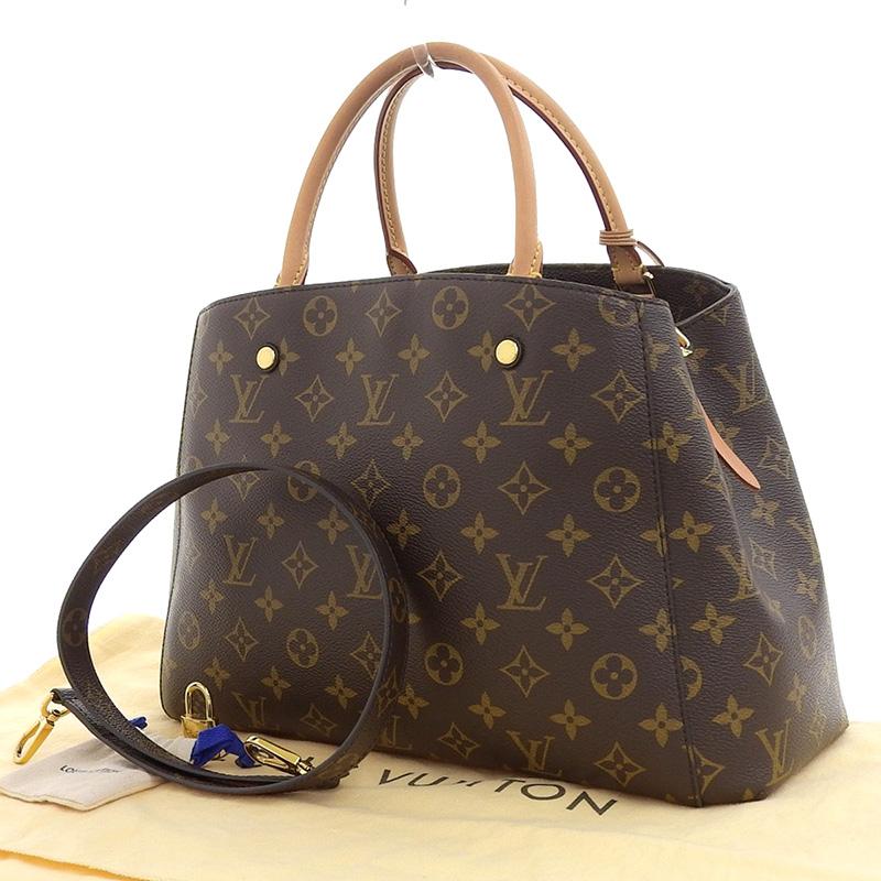 モンテーニュ ルイ ヴィトン LOUIS VUITTON モノグラム モンテーニュMM