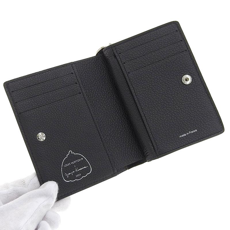 ルイヴィトン LOUIS VUITTON モノグラム アンプラント ポルトフォイユ クレア ノワール ブロン 草間彌生 M81907 美品 新入荷 LV1376 LOUIS VUITTON（ルイ・ヴィトン） モノグラム アンプラント