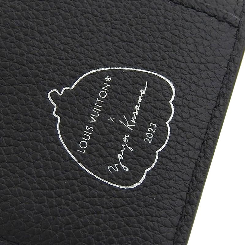 ルイヴィトン LOUIS VUITTON モノグラム アンプラント ポルトフォイユ クレア ノワール ブロン 草間彌生 M81907 美品 新入荷 LV1376 LOUIS VUITTON（ルイ・ヴィトン） モノグラム アンプラント