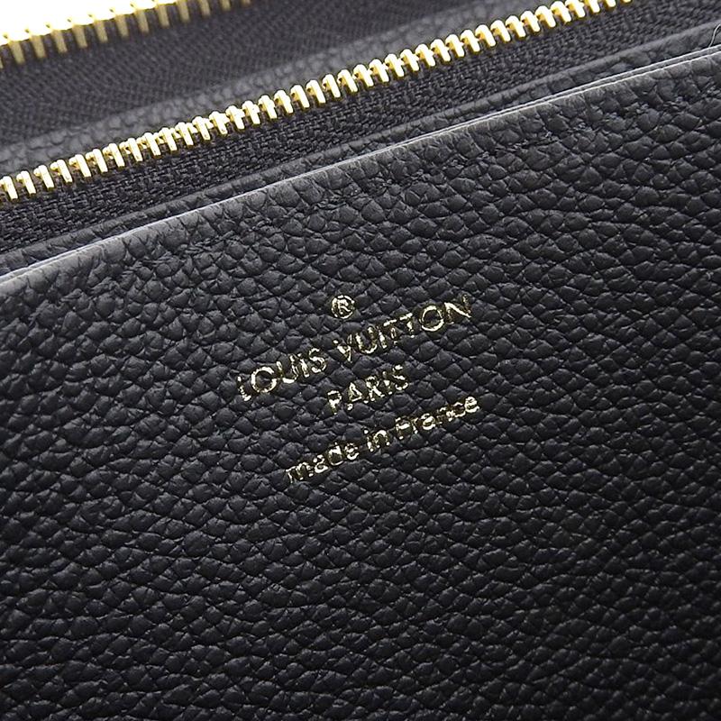 ルイヴィトン LOUIS VUITTON モノグラム アンプラント ジッピー ウォレット ラウンドファスナー ノワール M61864 中古 新入荷 LV1388 ジッピー・ウォレット ルイヴィトン LOUIS VUITTON モノグラム アン