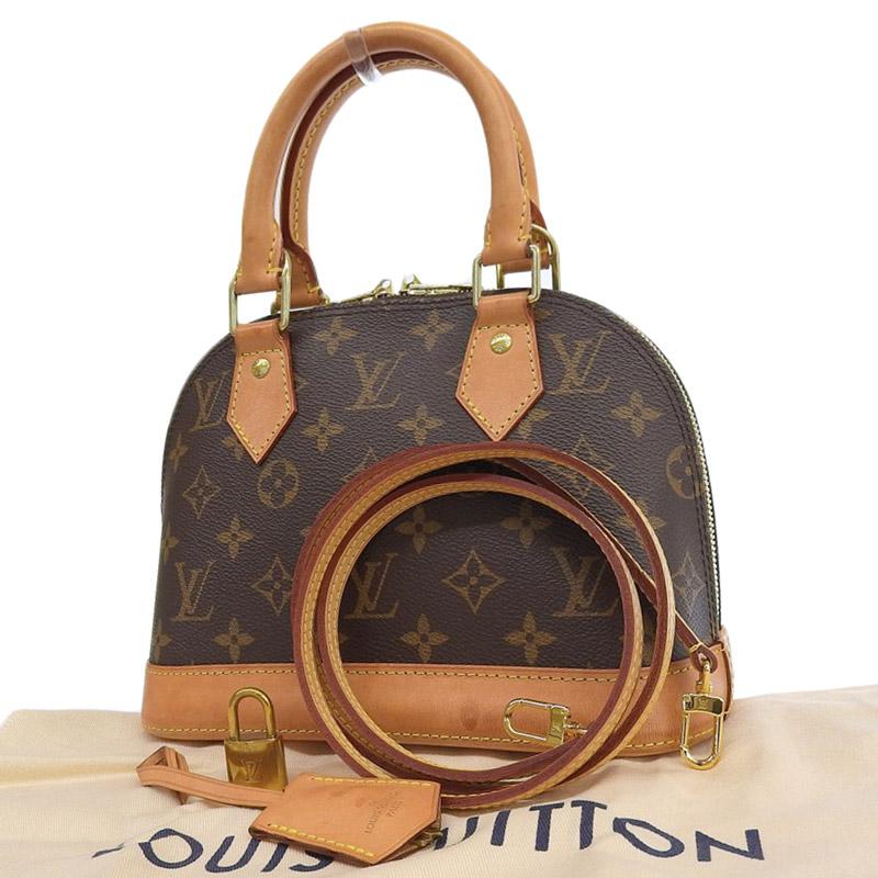 ルイヴィトン LOUIS VUITTON モノグラム アルマBB 2WAYバッグ ハンドバッグ ショルダーバッグ M53152 中古 新入荷 LV1429｜ronde｜02