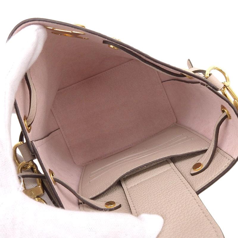 ルイヴィトン LOUIS VUITTON ナノロックミー ショルダーバッグ レザー ピンクベージュ M69205 中古 新入荷 LV1447 LOUIS VUITTON（ルイ・ヴィトン） ナノロックミー ショルダーバッグ
