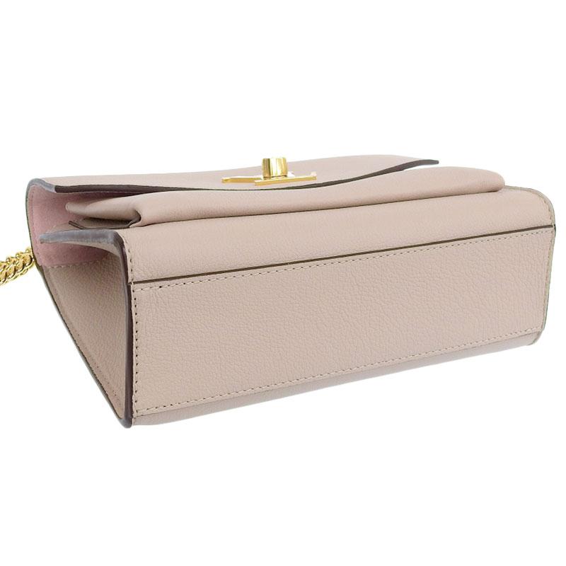 ルイ ヴィトン LOUIS VUITTON ショルダーバッグ マイロックミー チェーン レザー/メタル グレージュ/ゴールド レディース M56137 送料無料【中古】 z7214 LOUIS VUITTON - ルイ ヴィトン LOUIS VUITTON ショルダーバッグ マイ