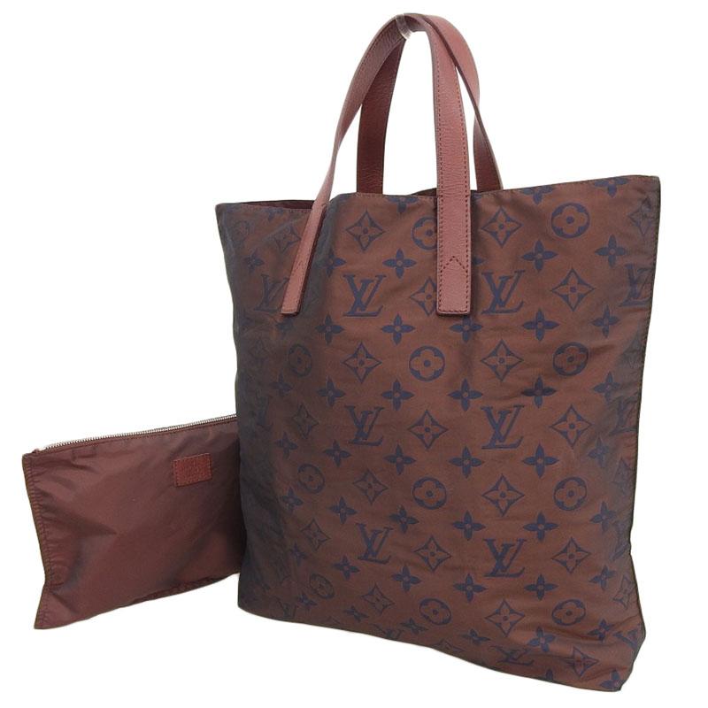 ルイヴィトン LOUIS VUITTON モノグラム カバ・エスカパード トートバッグ ナイロン/レザー ボルドー M56710 中古 新入荷  LV1476