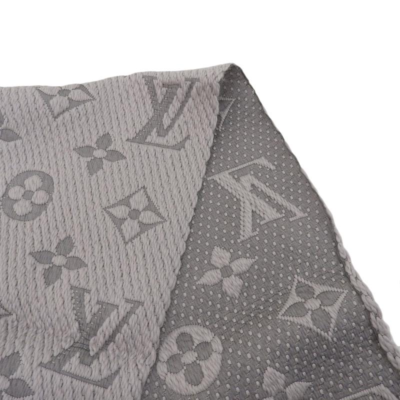 ルイヴィトン LOUIS VUITTON エシャルプロゴマニア マフラー ウール  