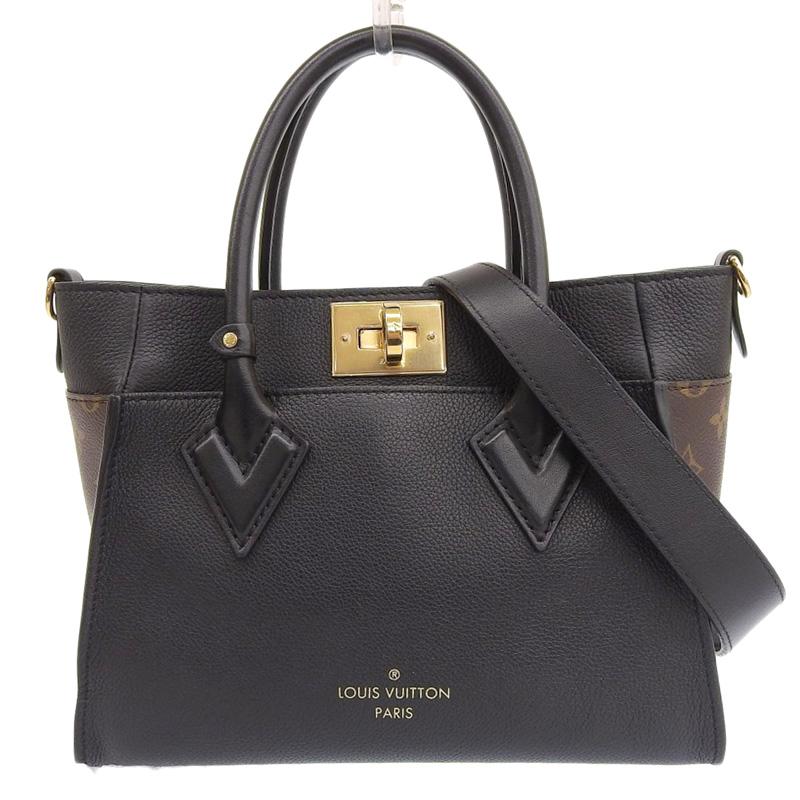 【正規品】ルイヴィトンオンマイサイドPM M57728 ノワール2way オンマイサイド ルイヴィトン LOUIS VUITTON オンマイサイドPM 2WAY