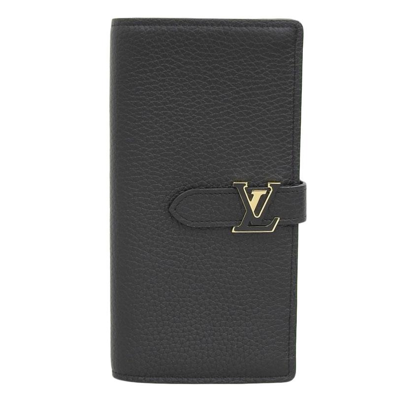 ルイヴィトン LOUIS VUITTON LVヴェルティカルウォレット 二つ折り長財布 トリヨン ノワール M81330 中古 新入荷 LV1521 LOUIS VUITTON（ルイ・ヴィトン） LOUIS VUITTON LVヴェルティカル