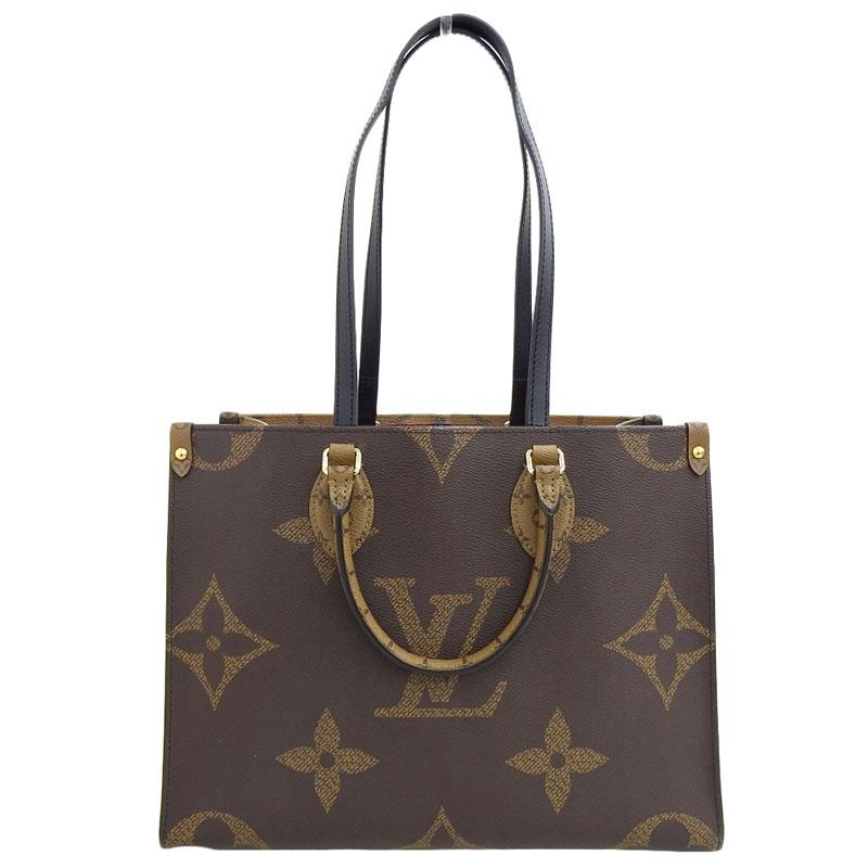 ❣️ルイヴィトン❣️モノグラムジャイアント•オンザゴーMM✨ハンドバッグ【極上美品】 ルイ・ヴィトン(LOUIS VUITTON)ルイ・ヴィトン オンザゴー EW