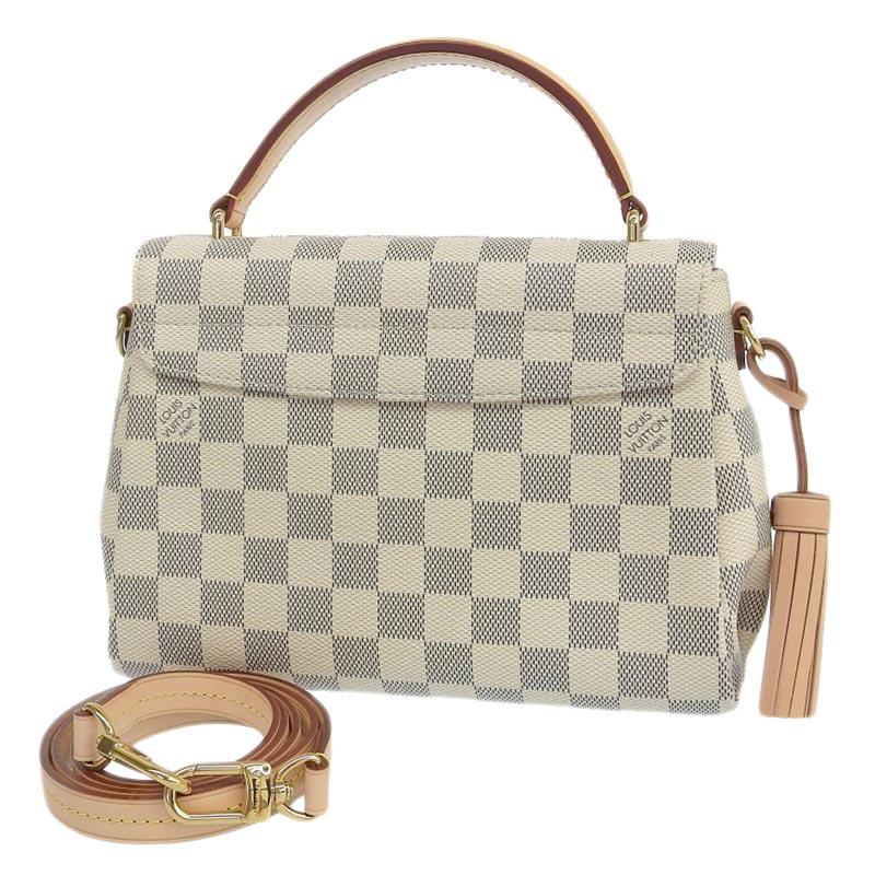 クロワゼット ルイヴィトン LOUIS VUITTON ダミエ アズール 2WAY クロワゼット ルイヴィトン LOUIS VUITTON ダミエ アズール 2WAY