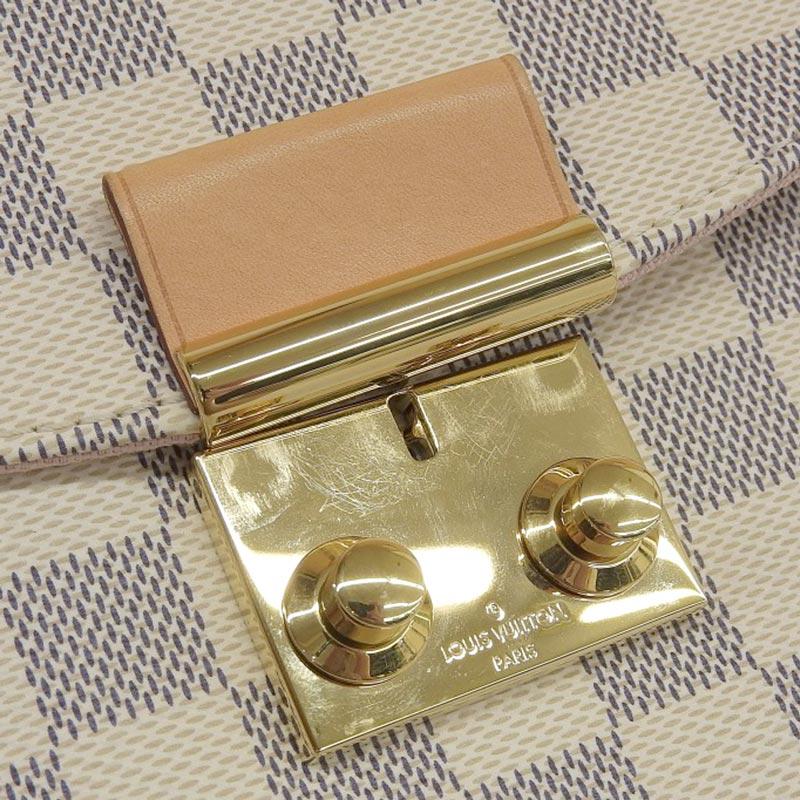 クロワゼット ルイヴィトン LOUIS VUITTON ダミエ アズール 2WAY クロワゼット ルイヴィトン LOUIS VUITTON ダミエ アズール 2WAY