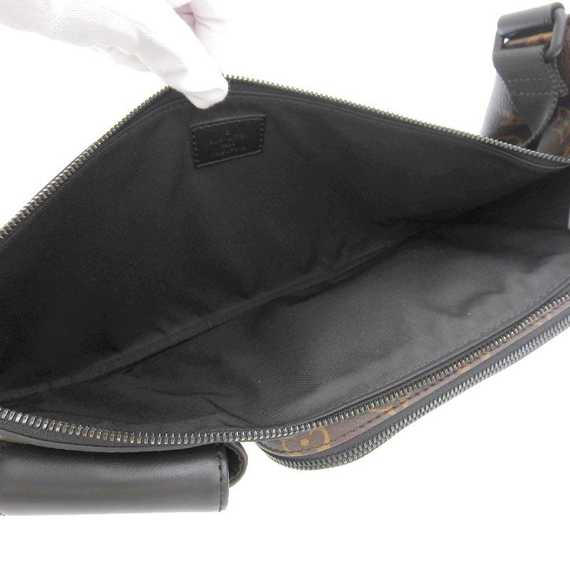 ルイヴィトン LOUIS VUITTON モノグラム マカサー クリストファー バムバッグ ボディバッグ M45337 中古 新入荷 LV1555 LOUIS VUITTON（ルイ・ヴィトン） モノグラム マカサー クリストファー