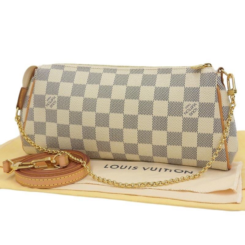 ルイヴィトン LOUIS VUITTON ダミエ アズール エヴァ 2WAYバッグ 