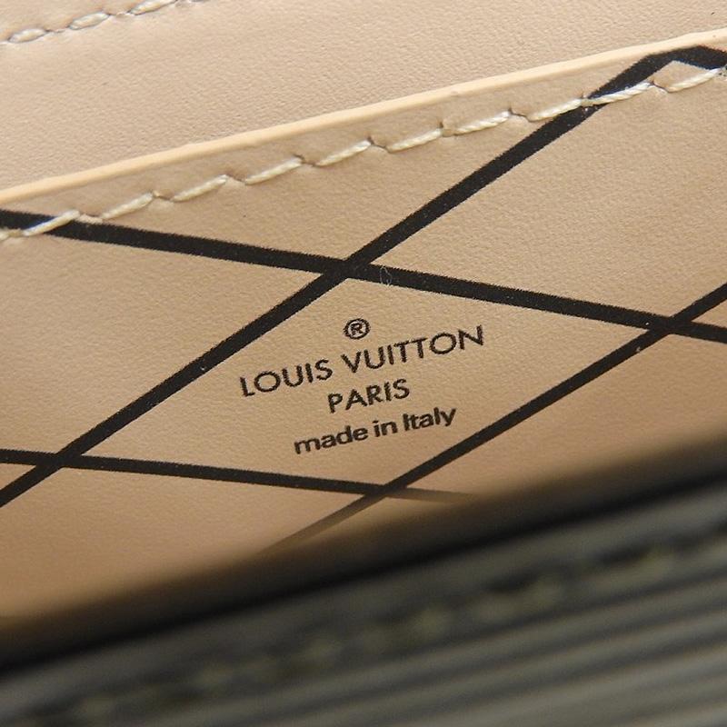 ルイヴィトン LOUIS VUITTON エピ ポルトフォイユトランクミニ ショルダーバッグ チェーンショルダー カーキ ブラック 美品 新入荷 LV1600 LOUIS VUITTON（ルイ・ヴィトン） エピ ポルトフォイユトランクミニ