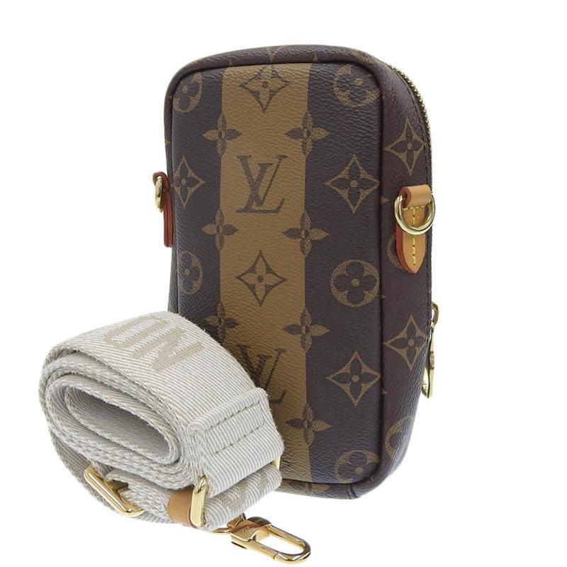 LOUIS VUITTON（ルイ・ヴィトン） モノグラム ストライプ ダブルフォン