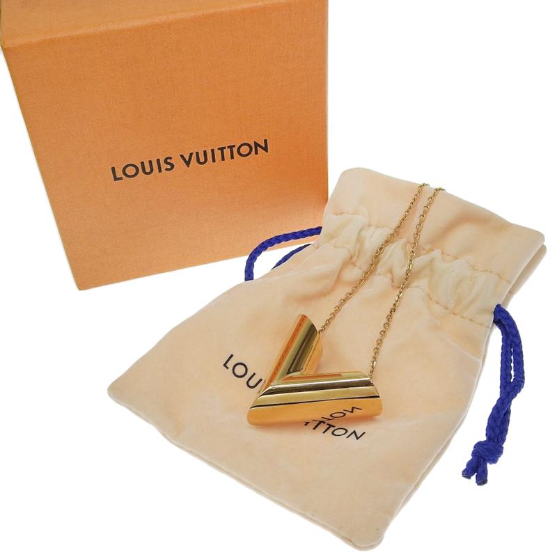 ルイヴィトン LOUIS VUITTON ネックレス エセンシャルV PM GP ゴールド色 MP1465 中古 新入荷 LV1663 | LOUIS VUITTON | 06