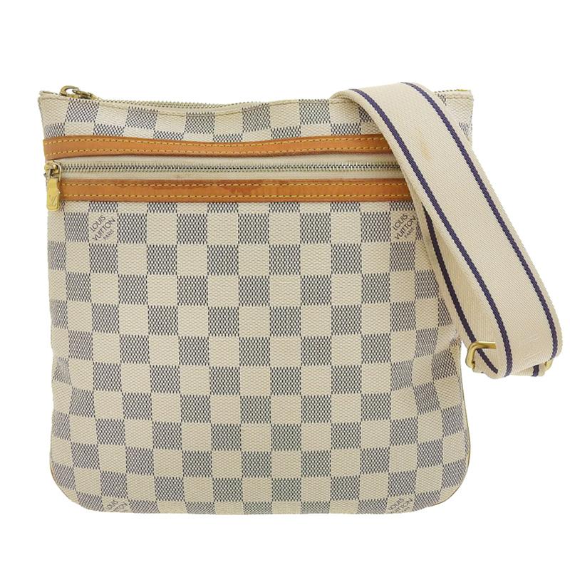 ルイ・ヴィトン LOUIS VUITTON ダミエ アズール ポシェット ボスフォール ショルダーバッグ N51112 ポシェット・ボスフォール ルイヴィトン LOUIS VUITTON ダミエ