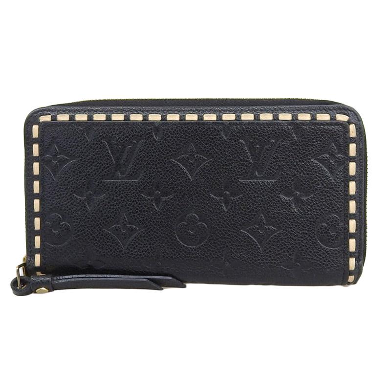 ルイヴィトン LOUIS VUITTON モノグラム・アンプラント ジッピーウォレット 長財布 ノワール M64805 中古 新入荷 LV1681 ジッピー・ウォレット ルイヴィトン LOUIS VUITTON モノグラム・アン