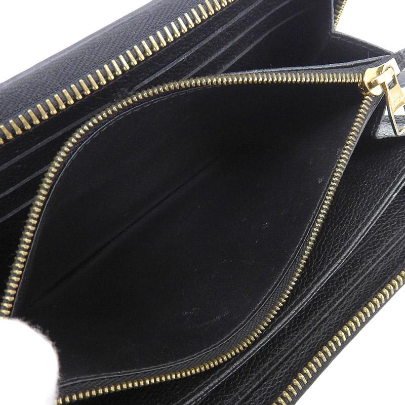 ルイヴィトン LOUIS VUITTON モノグラム・アンプラント ジッピーウォレット 長財布 ノワール M64805 中古 新入荷 LV1681 ジッピー・ウォレット ルイヴィトン LOUIS VUITTON モノグラム・アン