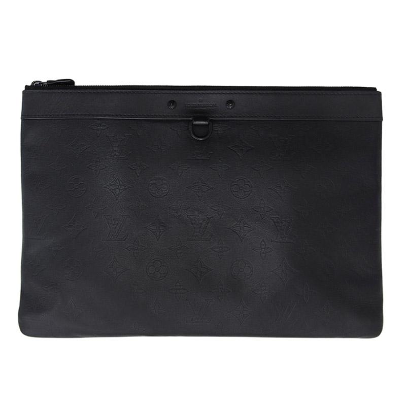 ルイヴィトン LOUIS VUITTON モノグラムシャドウ ポシェット ディスカバリー クラッチバッグ セカンドバッグ 黒 M62903 中古 新入荷 LV1707 ディスカバリー ルイヴィトン LOUIS VUITTON モノグラムシャドウ