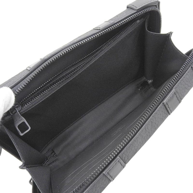 ルイヴィトン LOUIS VUITTON モノグラム トリヨン ソフトトランク ウォレット クロスボディ ノワール M80224 中古 新入荷 LV1727 ソフトトランク ルイヴィトン LOUIS VUITTON モノグラム トリヨン