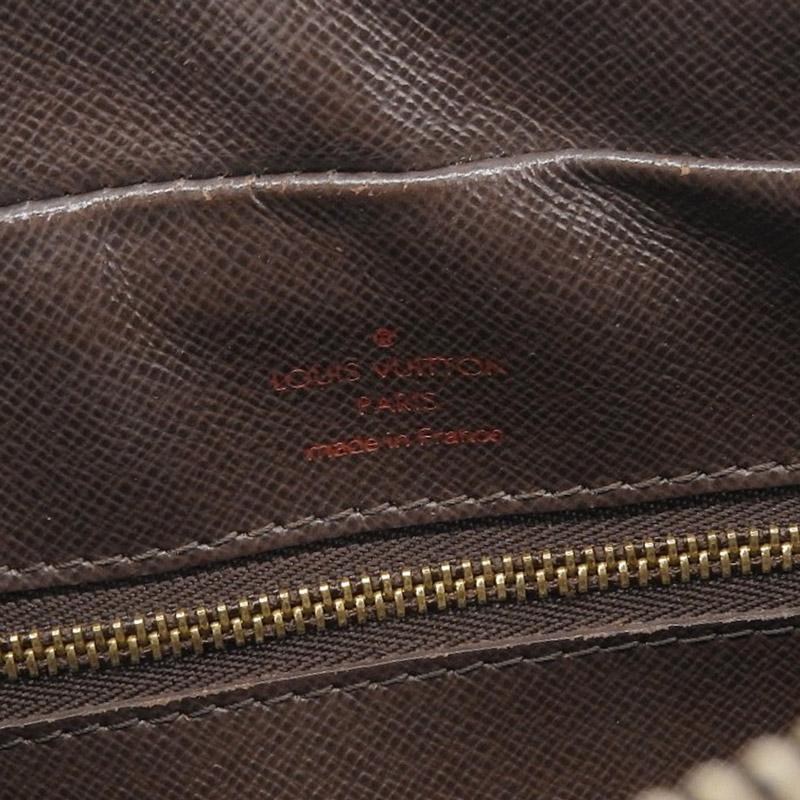 本物 ルイヴィトン LOUIS VUITTON LV ナイル スペシャルオーダー ダミエ エベヌ ショルダーバッグ ポシェット ブラウン N48062 Nile ビトン バッグ 中古・ ナイル（LOUIS VUITTON） ルイヴィトン LOUIS VUITTON ダミエ ナイル