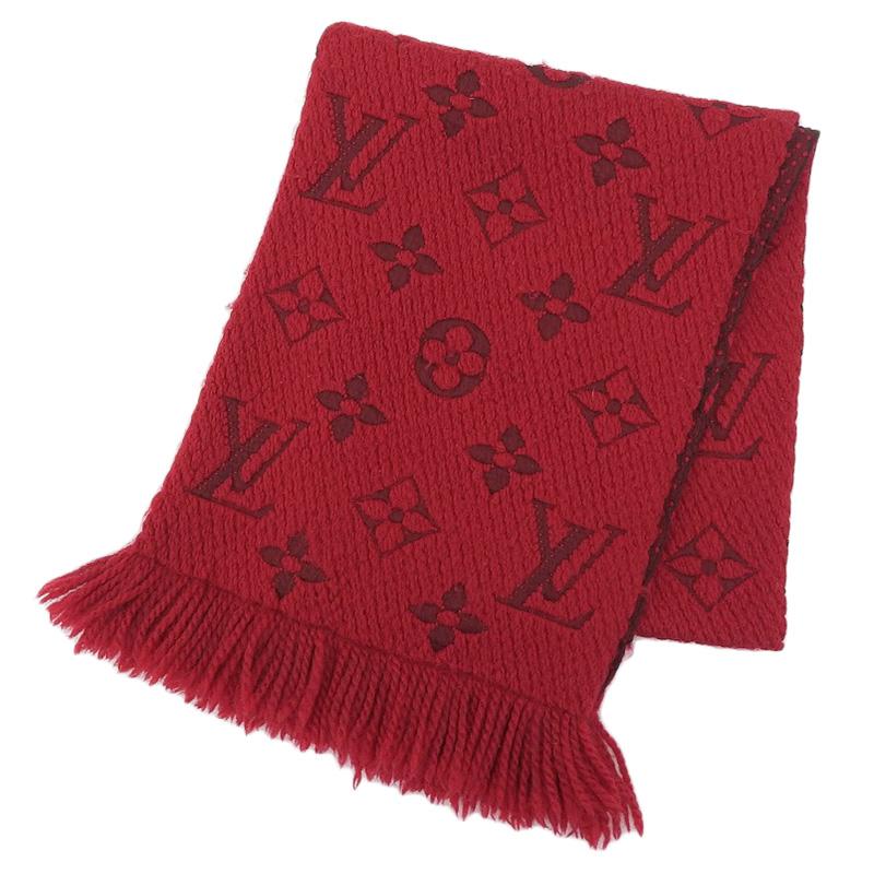 LOUIS VUITTON ルイヴィトン エシャルプロゴマニア マフラー ウール  