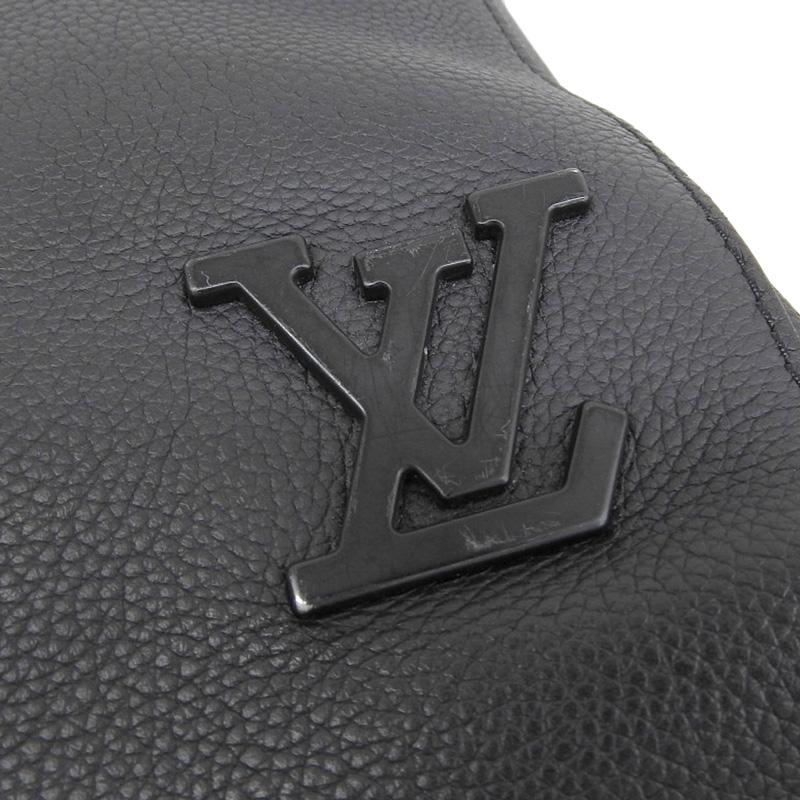 Louis Vuitton ブラックリュック ファスト ルイヴィトン LOUIS VUITTON LVアエログラム ファストライン