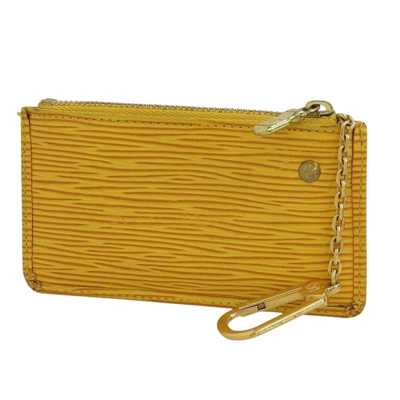 【極美品】ルイヴィトン　ポシェットクレ　エピ　ハバナイエロー　ケース LOUIS VUITTON（ルイ・ヴィトン） エピ ポシェット・クレ コインケース