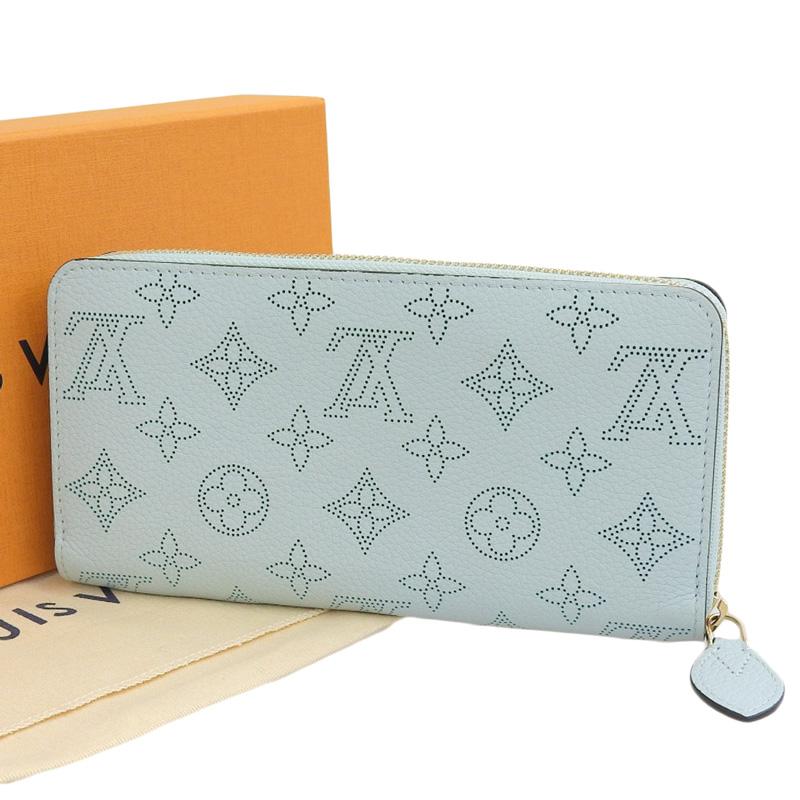 ジッピー・ウォレット ルイヴィトン LOUIS VUITTON マヒナ 長財布