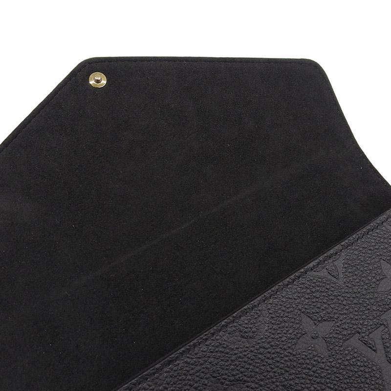ルイヴィトン LOUIS VUITTON モノグラム アンプラント ポシェット フェリシー ショルダーバッグ ブラック M64064 中古 新入荷 LV1947 ポシェット・フェリシー ルイヴィトン LOUIS VUITTON モノグラム アン