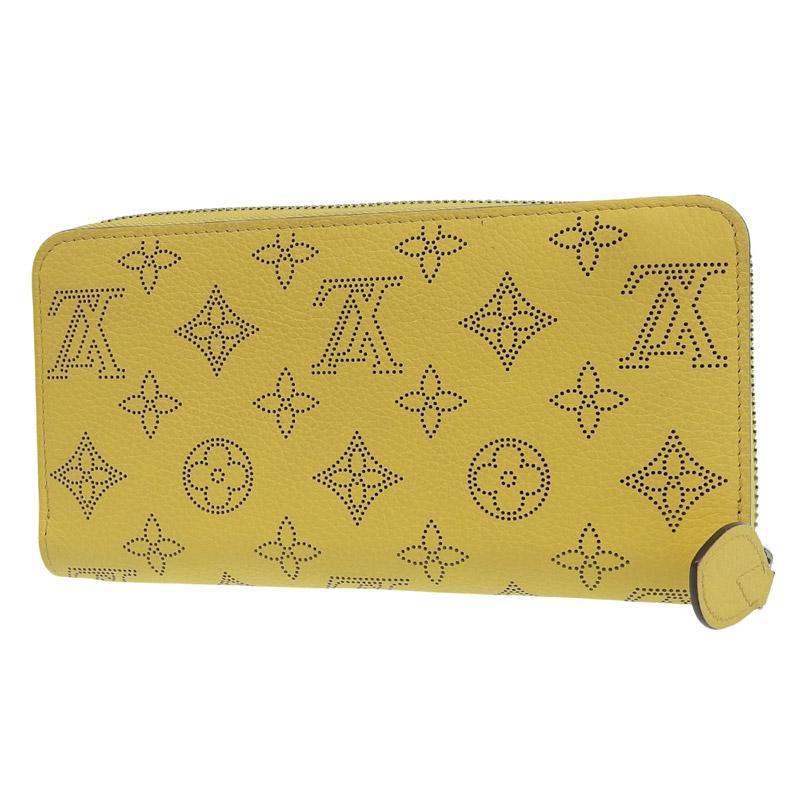 ジッピー・ウォレット ルイヴィトン LOUIS VUITTON マヒナ ジッピー 