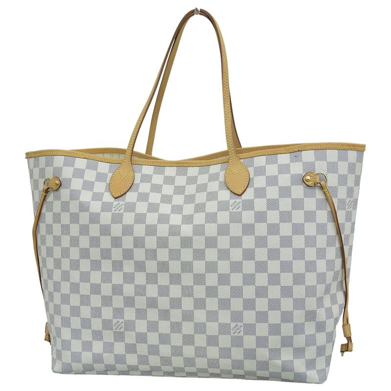ネヴァーフル ルイヴィトン LOUIS VUITTON ダミエ アズール ネヴァー