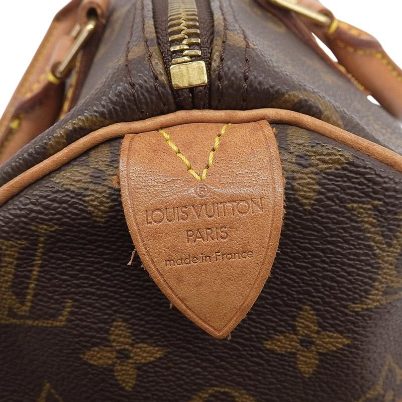 スピーディ ルイヴィトン LOUIS VUITTON モノグラム スピーディ30