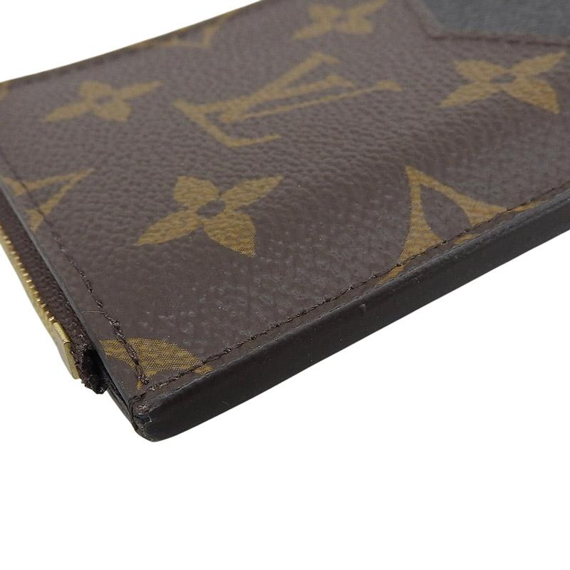 【美品】LOUIS VUITTON Recto Versoカードケース ノワール LOUIS VUITTON（ルイ・ヴィトン） モノグラム ポルトカルト
