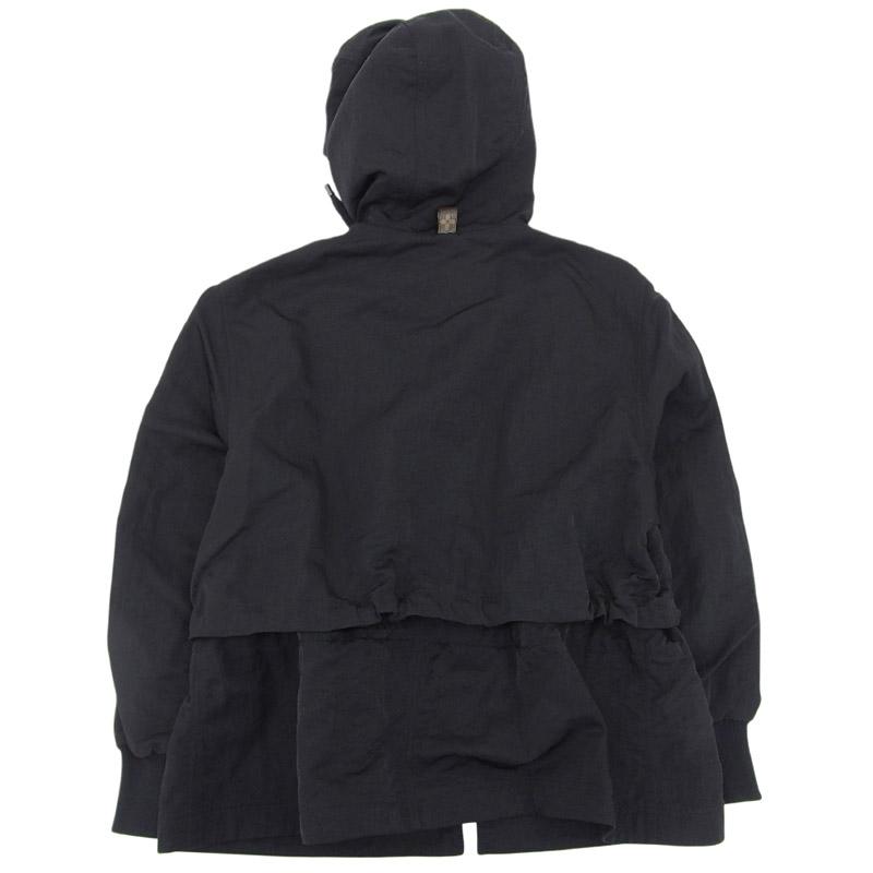 ルイヴィトン LOUIS VUITTON ライトウェイトクリンクルパーカー ジャケット ナイロン ブラック #36 1AFGKP 中古 新入荷 LV2020 LOUIS VUITTON（ルイ・ヴィトン） ライトウェイトクリンクルパーカー