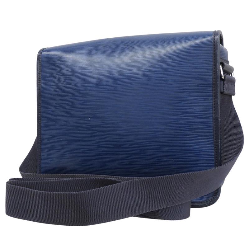 ルイヴィトン LOUIS VUITTON エピ メッセンジャーPM LVサークル ショルダーバッグ ブルーアズール M53494 中古 新入荷 LV2042 LOUIS VUITTON（ルイ・ヴィトン） エピ メッセンジャーPM LVサークル