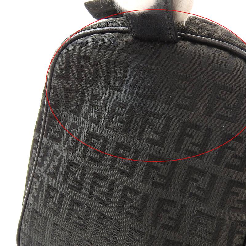 FENDI（フェンディ） ミニボストンバッグ ハンドバッグ キャンバス