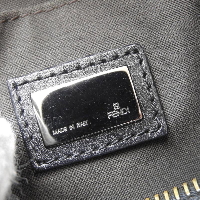 FENDI（フェンディ） ミニボストンバッグ ハンドバッグ キャンバス