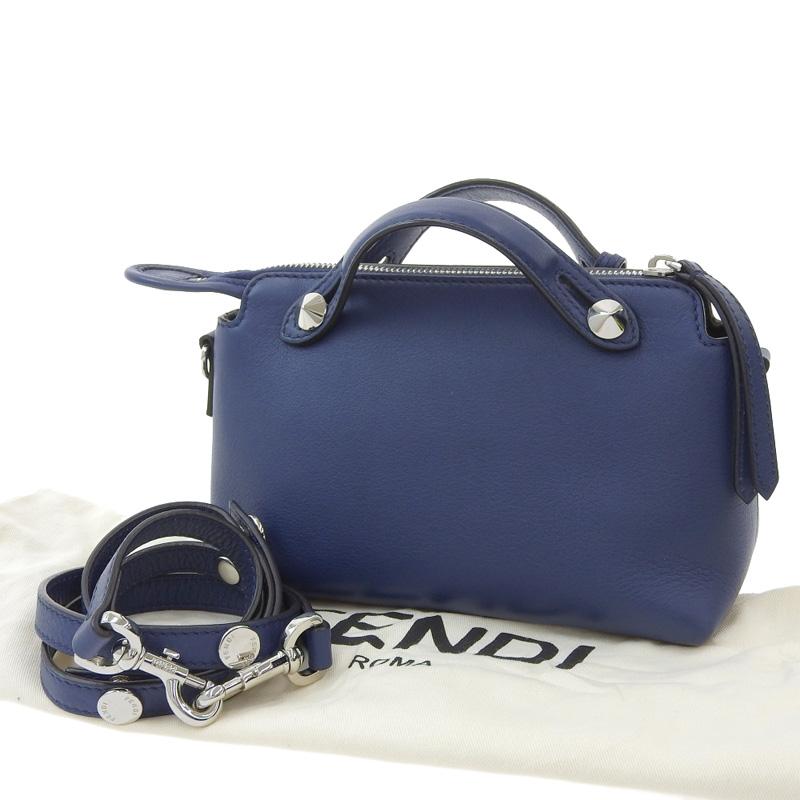 BY THE WAY フェンディ FENDI ミニバイザウェイ 2WAYバッグ レザー