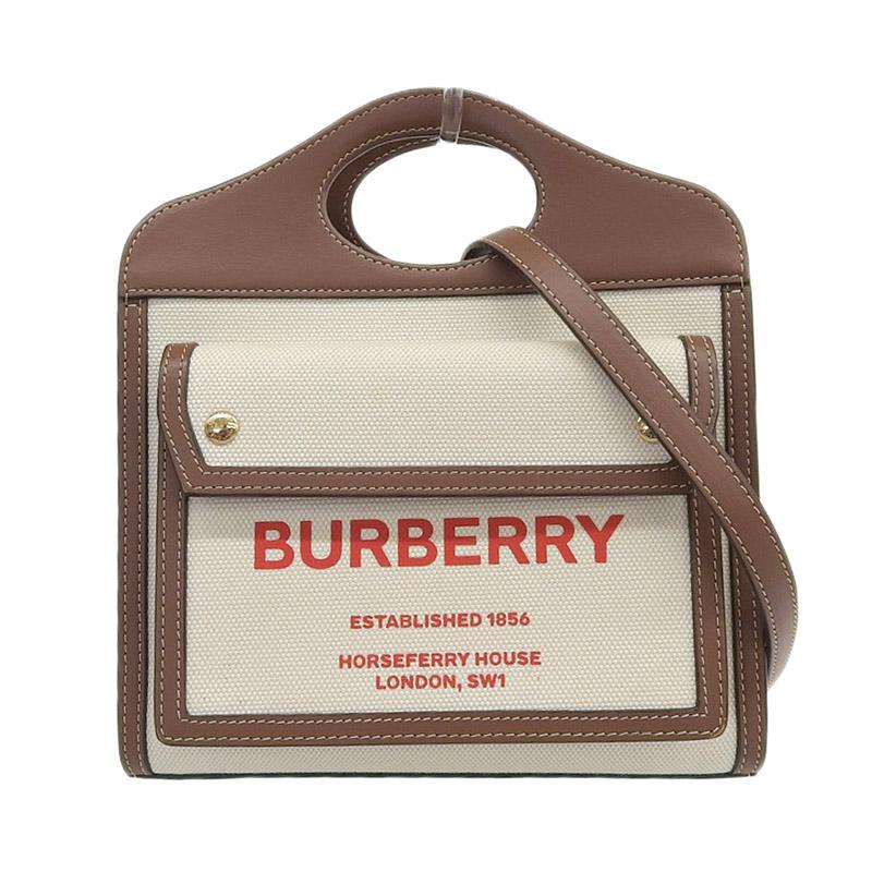 THE POCKET BAG バーバリー BURBERRY ポケットバッグ ミニツートン 