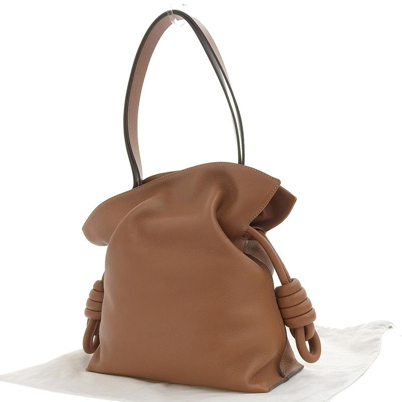 Loewe フラメンコ ノット スモール トートバッグ ハンドバッグ 321.12.T31 ミントグリーン (211373