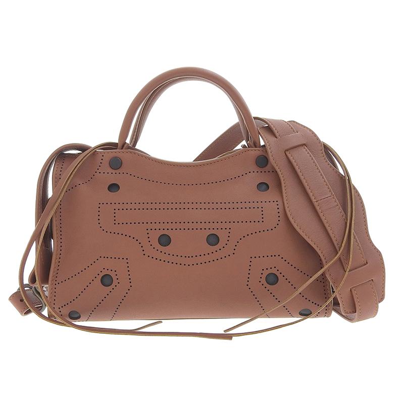 BALENCIAGA バレンシアガ ブラックアウト ミニシティ 2WAYバッグ 