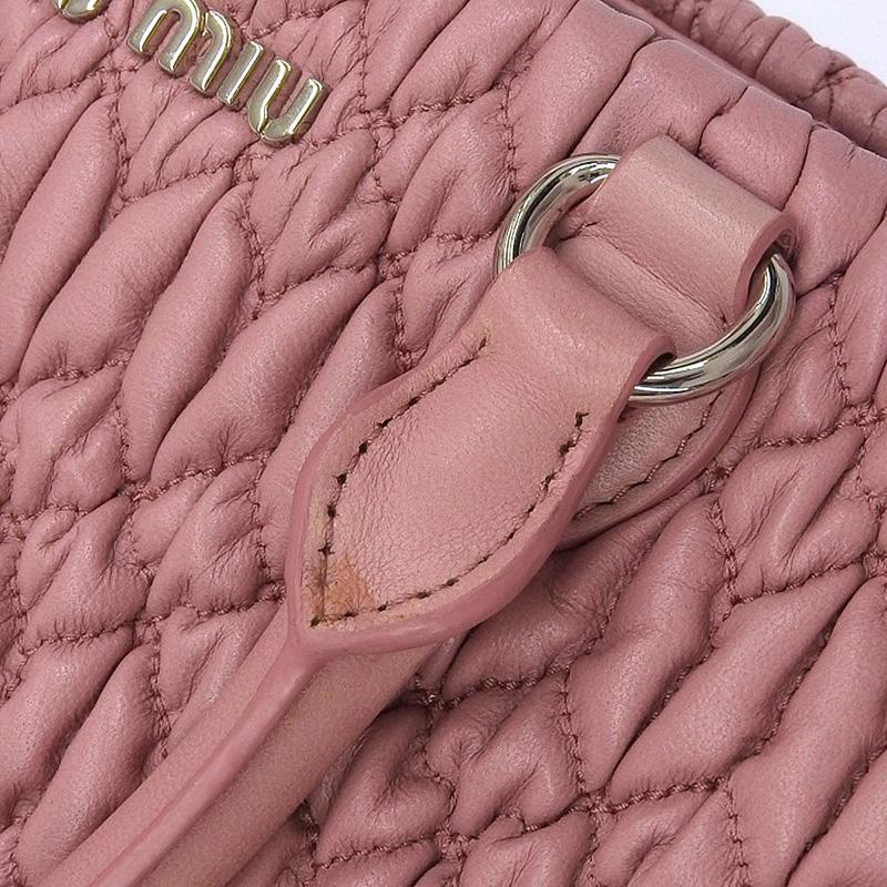 miu ミュウミュウ MIUMIU ナッパクリスタル 2WAYバッグ miu ミュウミュウ MIUMIU ナッパクリスタル 2WAYバッグ
