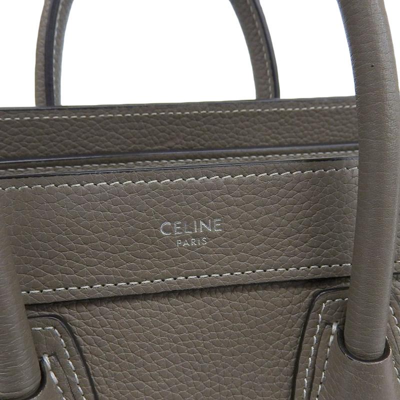 CELINE（セリーヌ） ラゲージ ナノショッパー 2WAYバッグ ハンドバッグ 