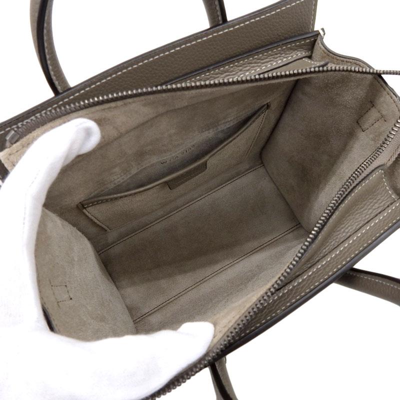 CELINE セリーヌ ラゲージ ナノショッパー 2WAYバッグ ハンドバッグ  