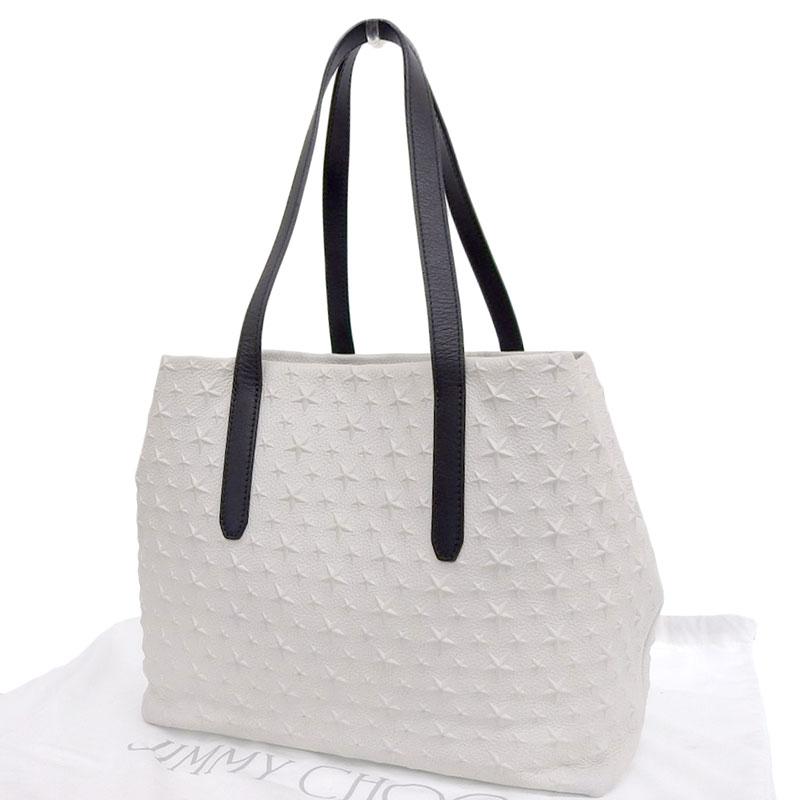 ジミーチュウ JIMMY CHOO ピムリコ スターエンボス トートバッグ