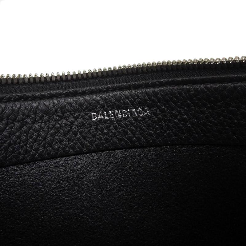 バレンシアガ BALENCIAGA エブリデイ クラッチバッグ レザー ブラック 516358 中古 新入荷 OB1656 EVERYDAY（BALENCIAGA） バレンシアガ BALENCIAGA エブリデイ クラッチ