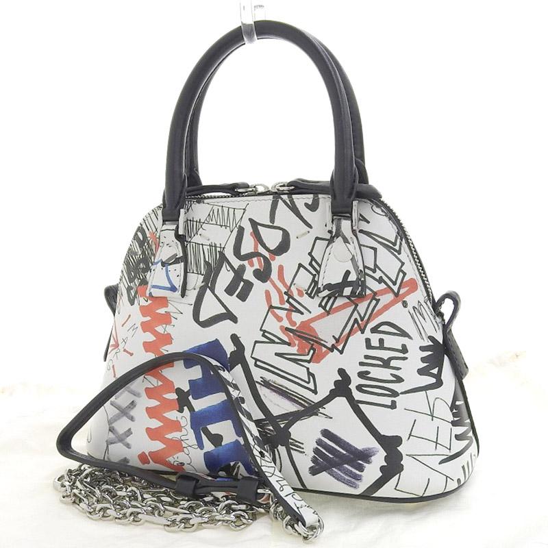5AC メゾンマルジェラ MAISON MARGIELA グラフィティ 2WAYバッグ 