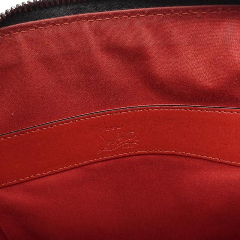 クリスチャンルブタン CHRISTIAN LOUBOUTIN ベンチレポーター ミディアム ショルダー スタッズ レザー 黒 3195034 中古 新入荷 OB1675 Benech Reporter クリスチャンルブタン CHRISTIAN LOUBOUTIN ベンチ